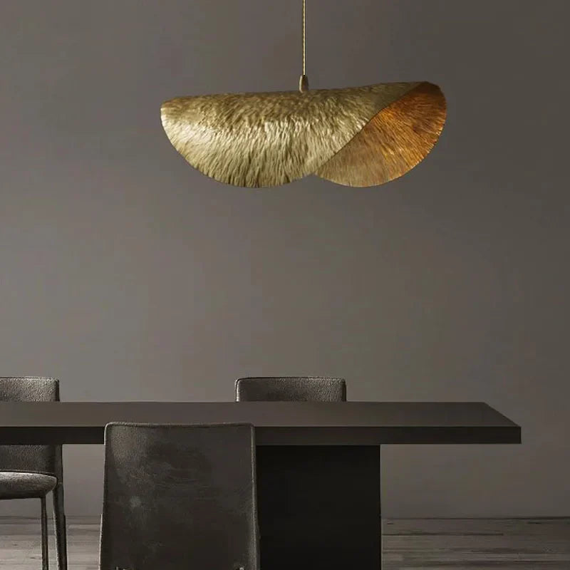 Afralia™ Copper Pendant Light: Luxury Hanging Lamp for Living Room, Bedroom, Shop, Bar