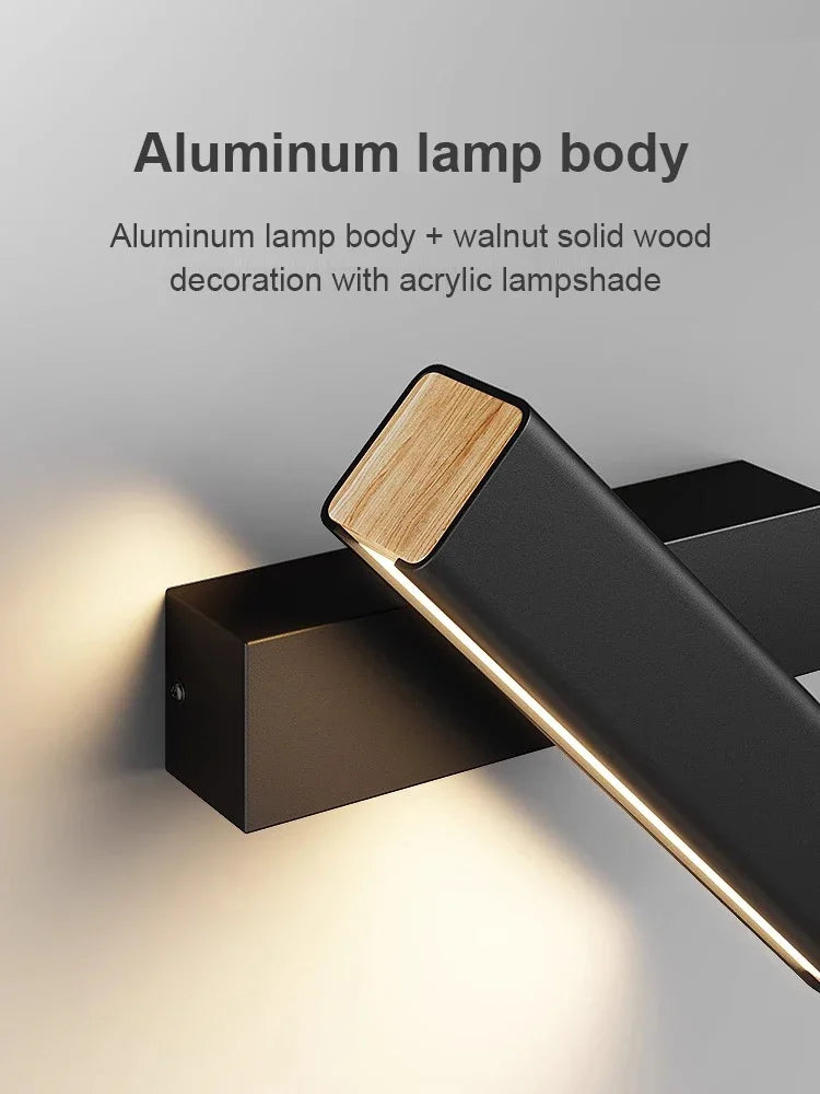 Afralia™ Modern LED Wall Lamp for Home Decor & Lighting