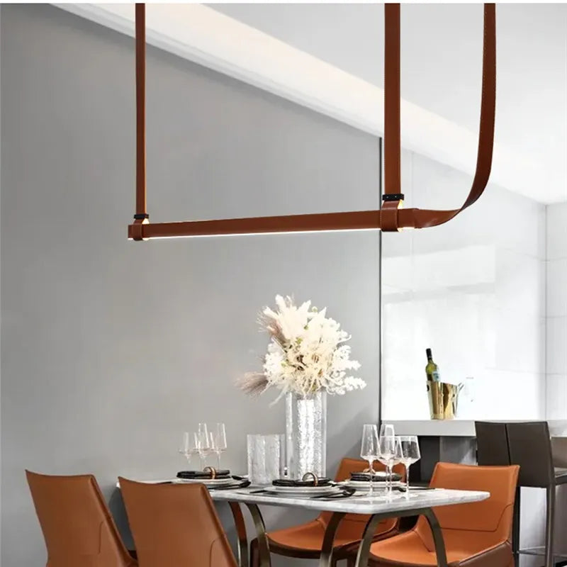 Afralia™ LED Art Deco Chandelier for Dinning Room and Kitchen