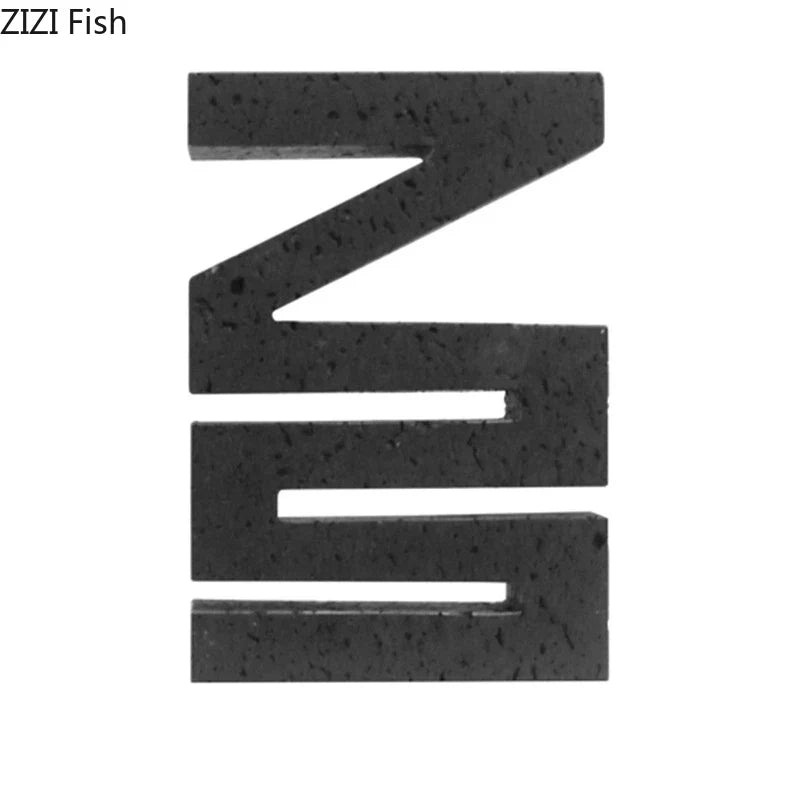 Afralia™ Modern Geometric Resin Sculpture Desk Decoration for Aesthetic Room Decor