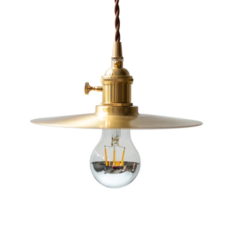 Afralia™ Brass Chandelier: American Industrial Style for Bar, Cafe, Restaurant, Corridor Lighting