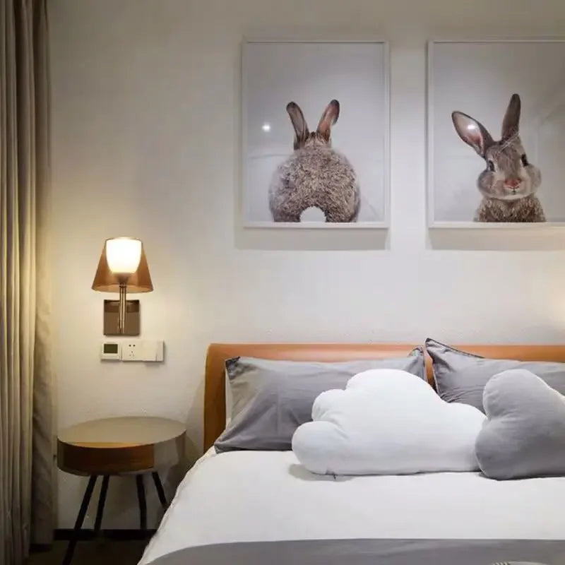 Afralia™ Rotary LED Wall Lamp Sconce Light for Bedroom & Living Room