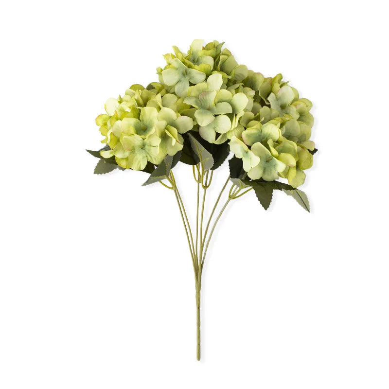 Afralia™ Hydrangea Branch Decor - High Quality Artificial Silk Flowers for Home Wedding Party