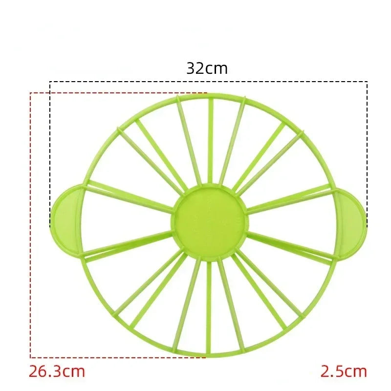 Afralia™ Round Cake Divider Marker Cutter for Even Slices in Kitchen