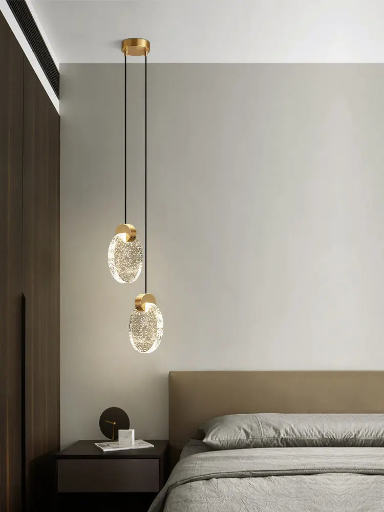 Afralia™ Nordic Crystal LED Chandeliers for Living Dining Stairwell Lobby Hall Fixtures