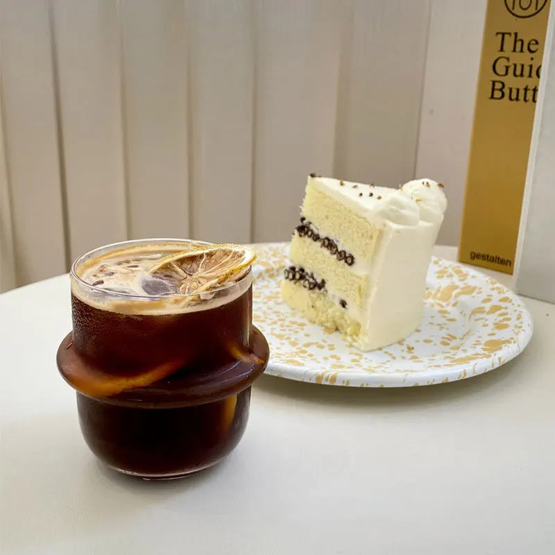 Afralia™ Cap Glass Cup: Versatile High Borosilicate Coffee Mug for Cappuccino, Wine, Cocktails