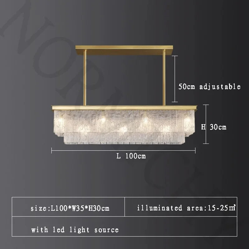 Afralia™ Modern Glass Pendant Light | Luxurious Home Decor & LED Lighting Fixture