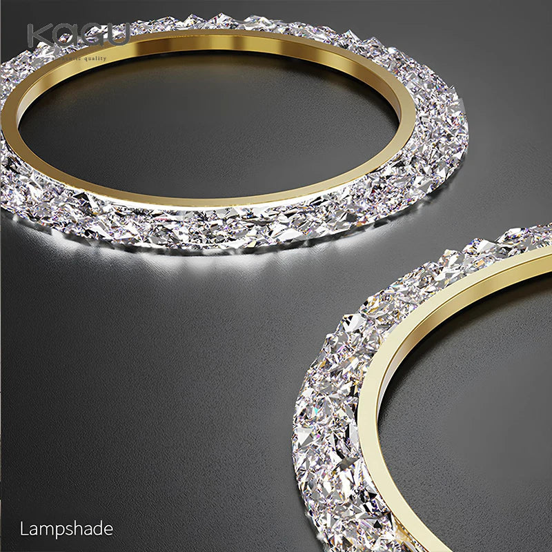 Afralia™ Nordic Gyptian LED Chandelier for Living Room Bedroom Dining Room