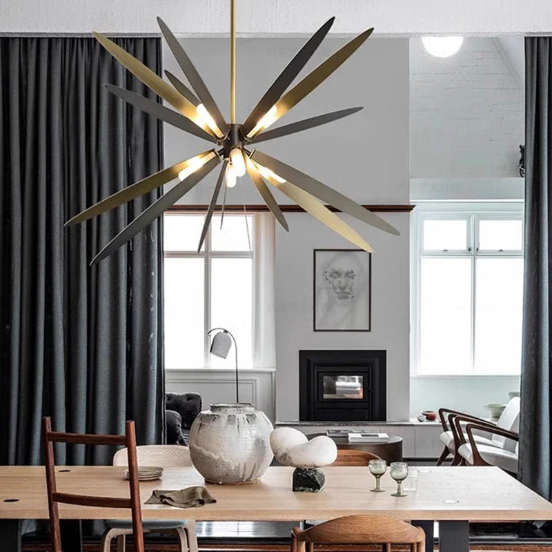 Afralia™ Modern Dining Room Pendant Lights Indoor Lighting LED Chandelier