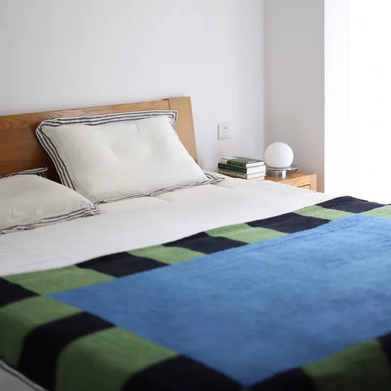 Afralia™ Cozy Skin-Friendly Flannel Sofa Blanket for All SeasonssetCellValue.