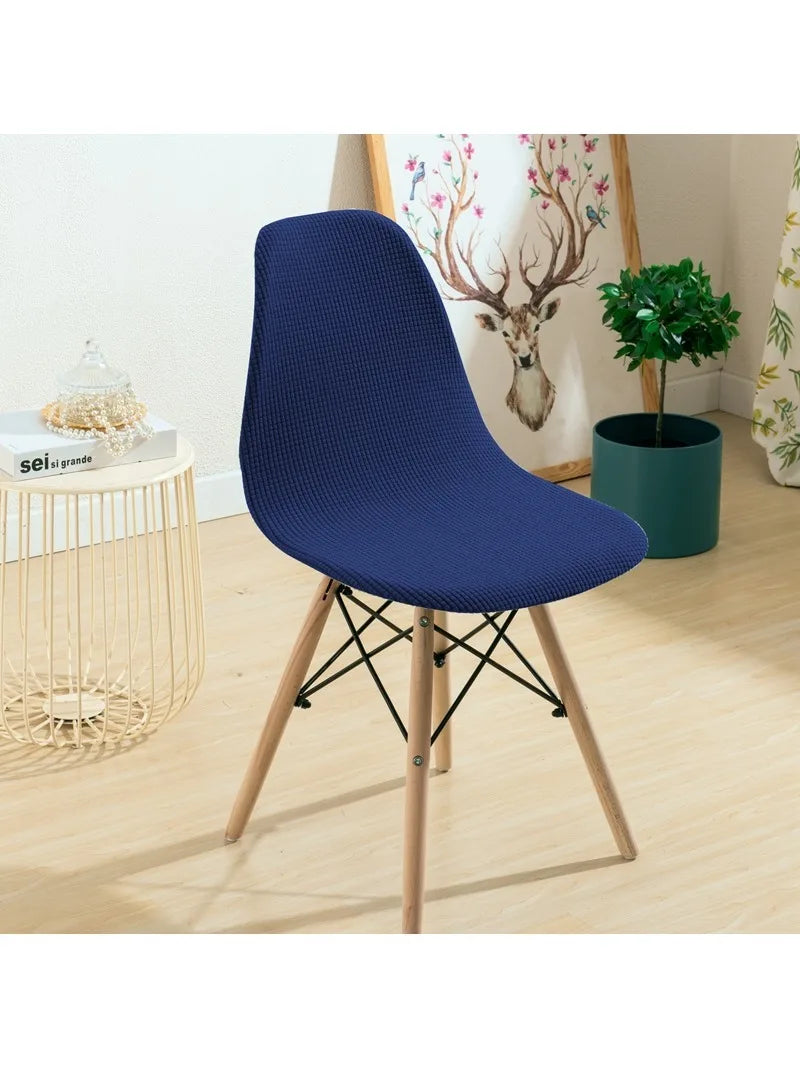 Afralia™ Waterproof Eames Chair Cover - Stretch Solid Color Seat Case, Removable Office Protector