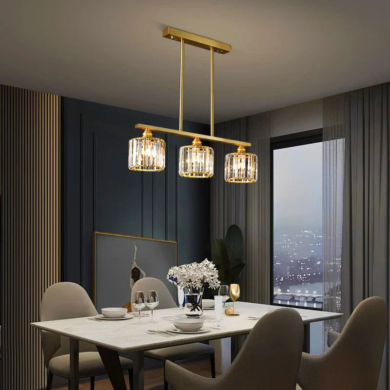 Afralia™ LED Pendant Chandelier for Home Salon Bedroom Decor