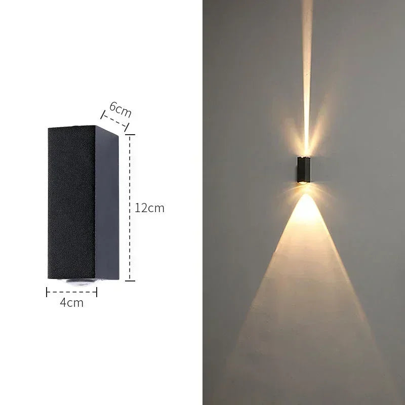 Afralia™ Outdoor Porch Wall Lamp Garden Fixtures Balcony Light