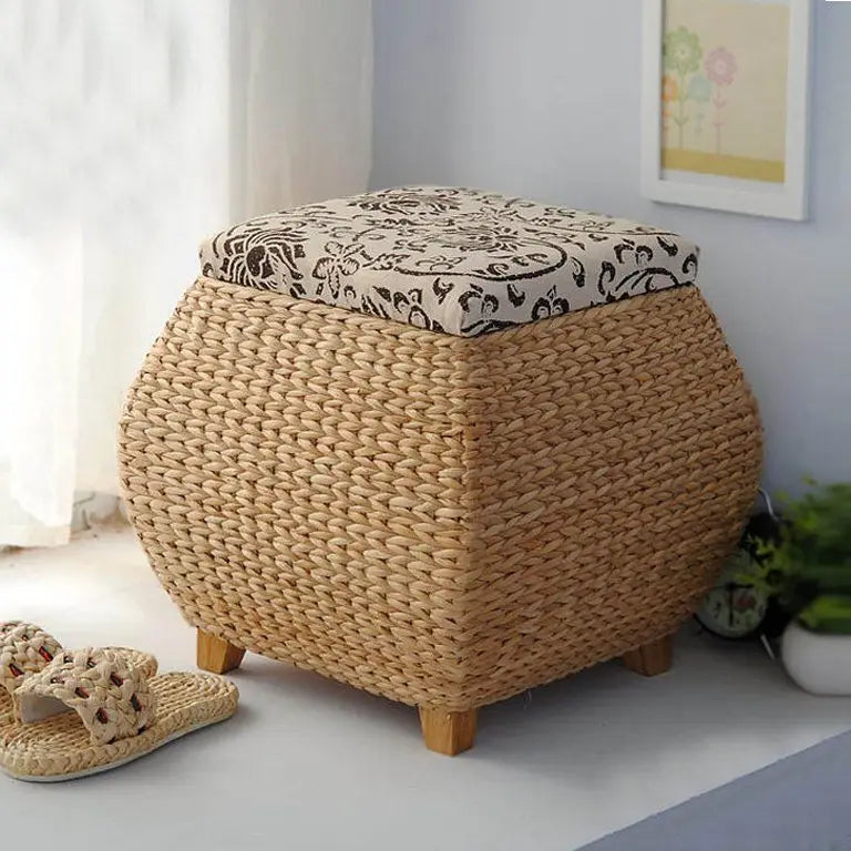 Afralia™ Storage Stool: Multifunctional Organizing Box & Footrest for Shoe Changing & Sofa Use