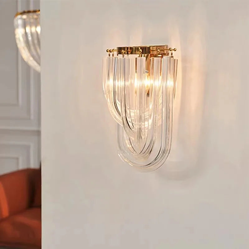 Afralia™ Nordic LED Wall Lamp Dimmable Creative Design Light Fixture