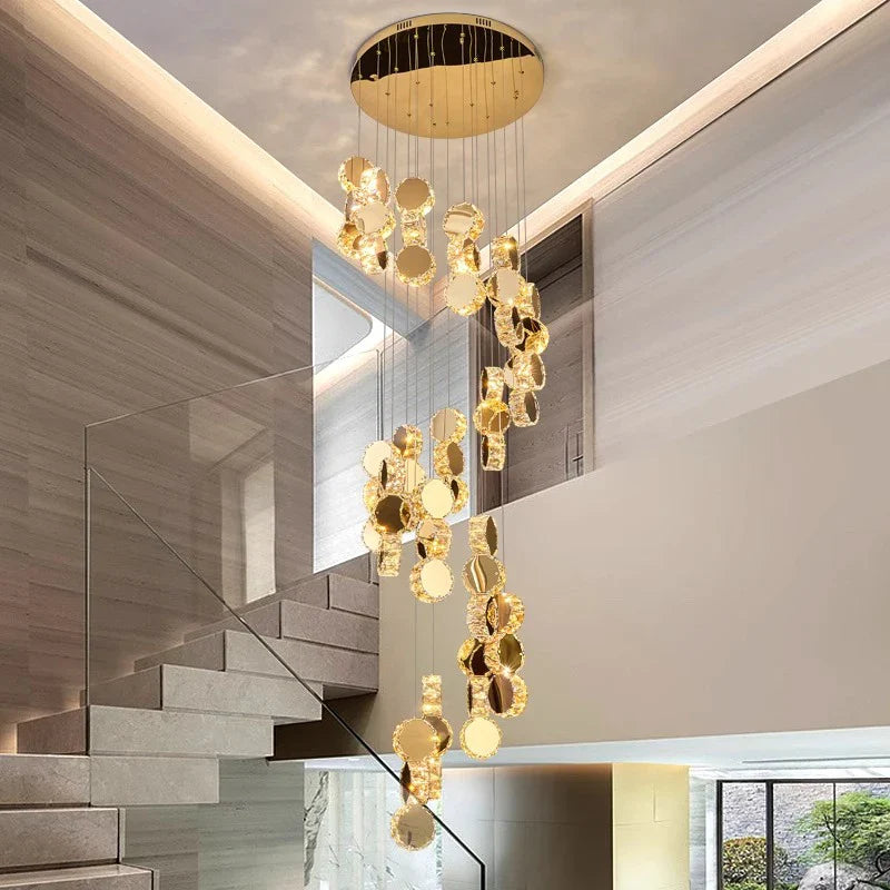 Afralia™ LED Pendant Chandeliers: Modern, Stylish Lighting for Living & Dining Room