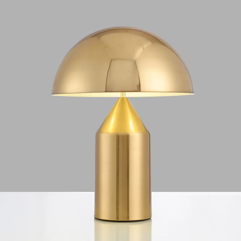 Afralia™ LED Mushroom Table Lamp: Stylish Metal Desk Light for Living Room, Bedroom, or Dining Area