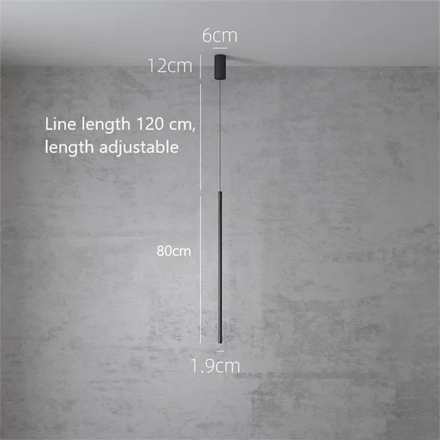 Afralia™ Nordic RGB LED Pendant Light for Modern Home Decor