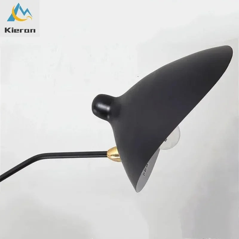 Afralia™ Nordic Iron Art LED Ceiling Lamp - Creative Designer Lighting for Home Decor