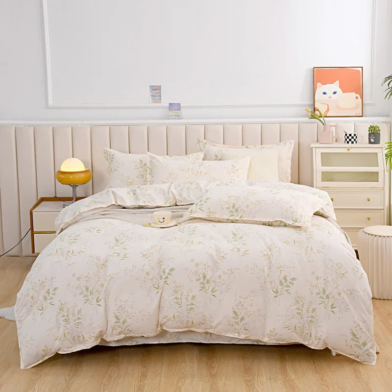 Afralia™ Leopard Print Soft Bedding Set Duvet Cover Kit - High Quality, Skin Friendly, Comfortable