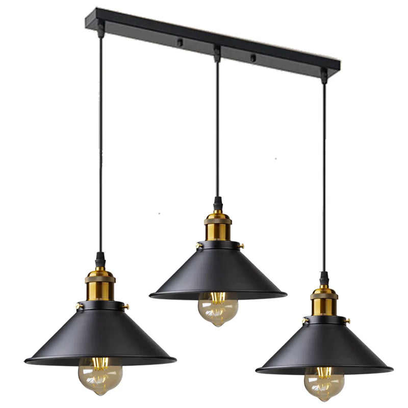 Afralia™ Antique Brass Kitchen Pendant Light | Hanging Ceiling Fixture for Dining Room