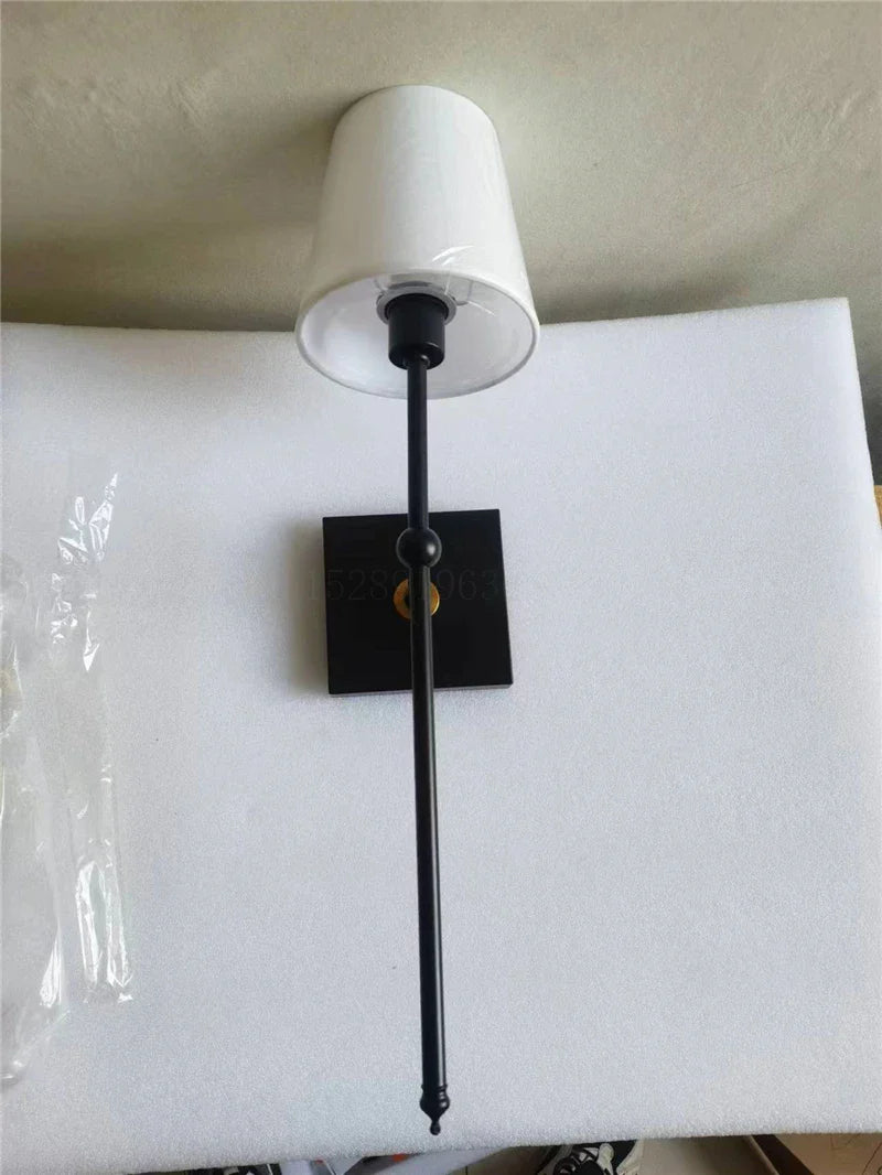 Afralia™ Nordic Minimalist Metal Wall Sconce for Hotel and Home Decor