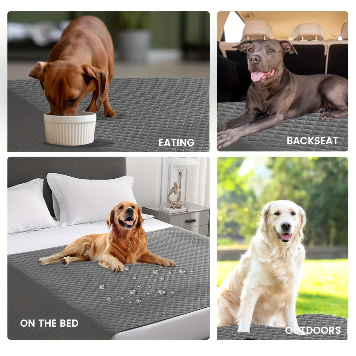 Afralia™ Dog Bed Cover: Waterproof & Non-Slip Pet Blanket for Furniture & Car