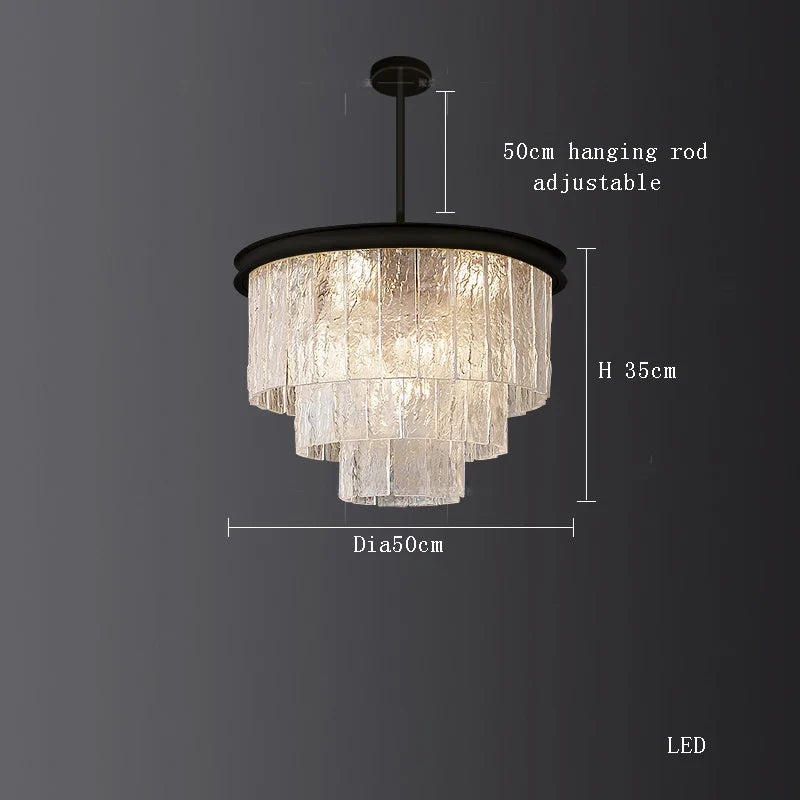 Afralia™ Modern Crystal Chandelier Pendant Light for Dining & Living Room Decor