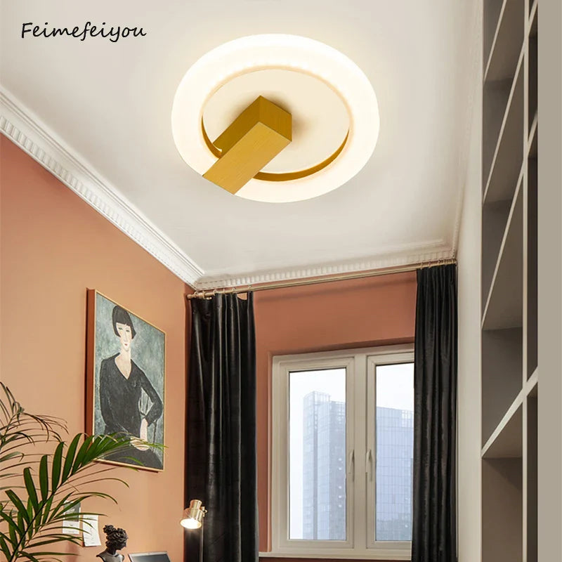 Afralia™ LED Ceiling Light for Home Decoration Bedroom Living Room Hotel Wall Lamp