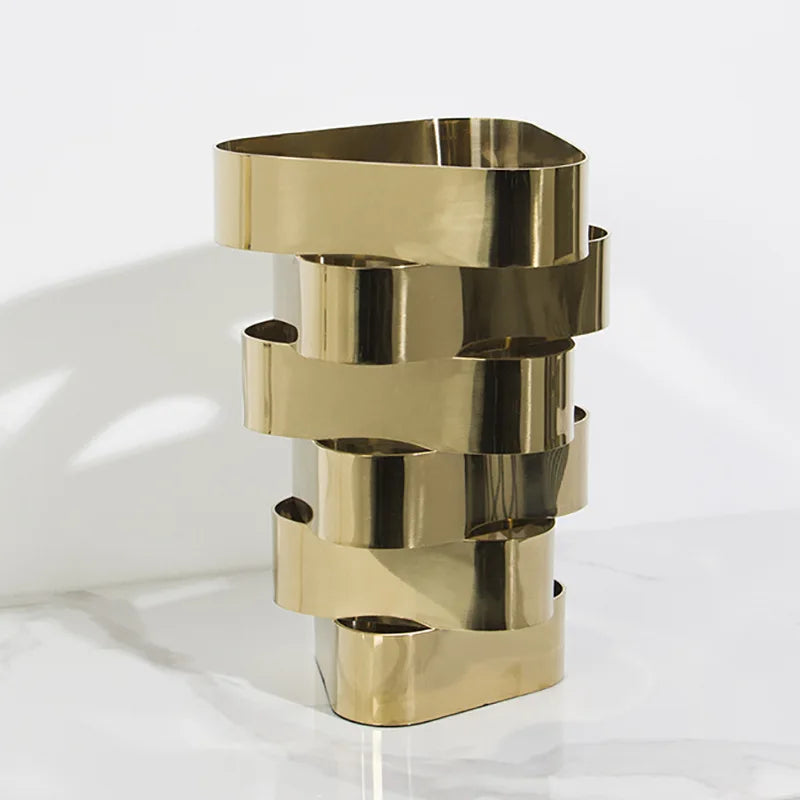 Afralia™ Geometric Vase for Creative Flower Arrangements