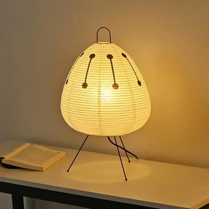 Afralia™ Noguchi Style LED Table Lamp for Modern Minimalist Home Decor