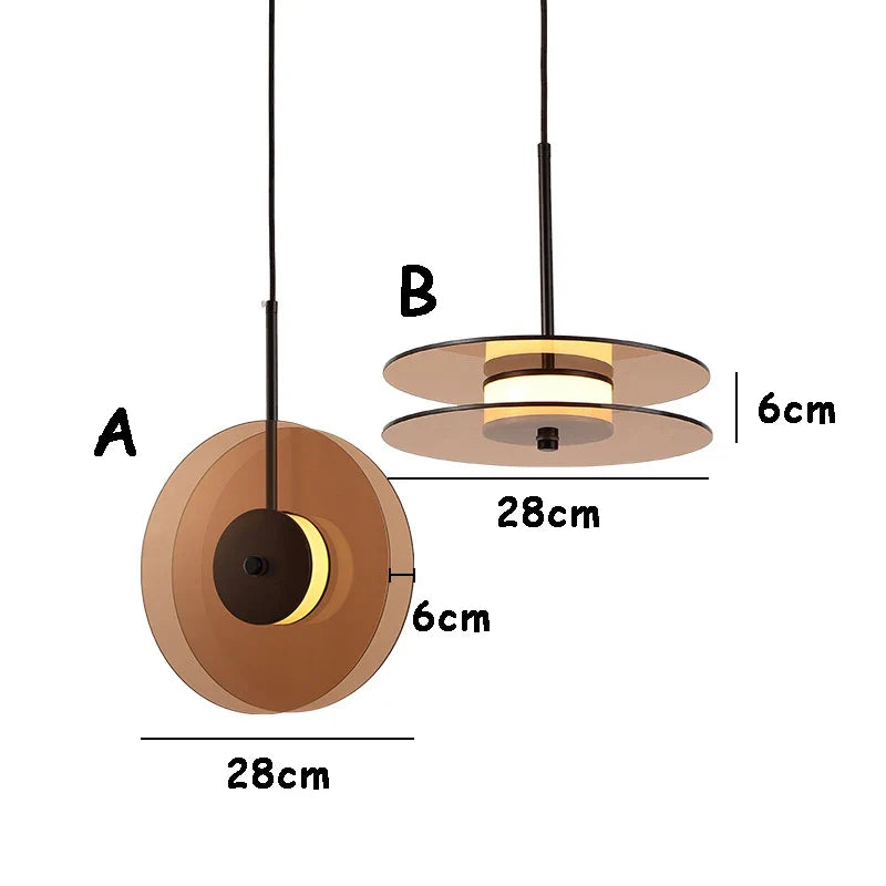 Afralia™ Nordic Postmodern Hanging Lamp, Modern Bedroom Chandelier