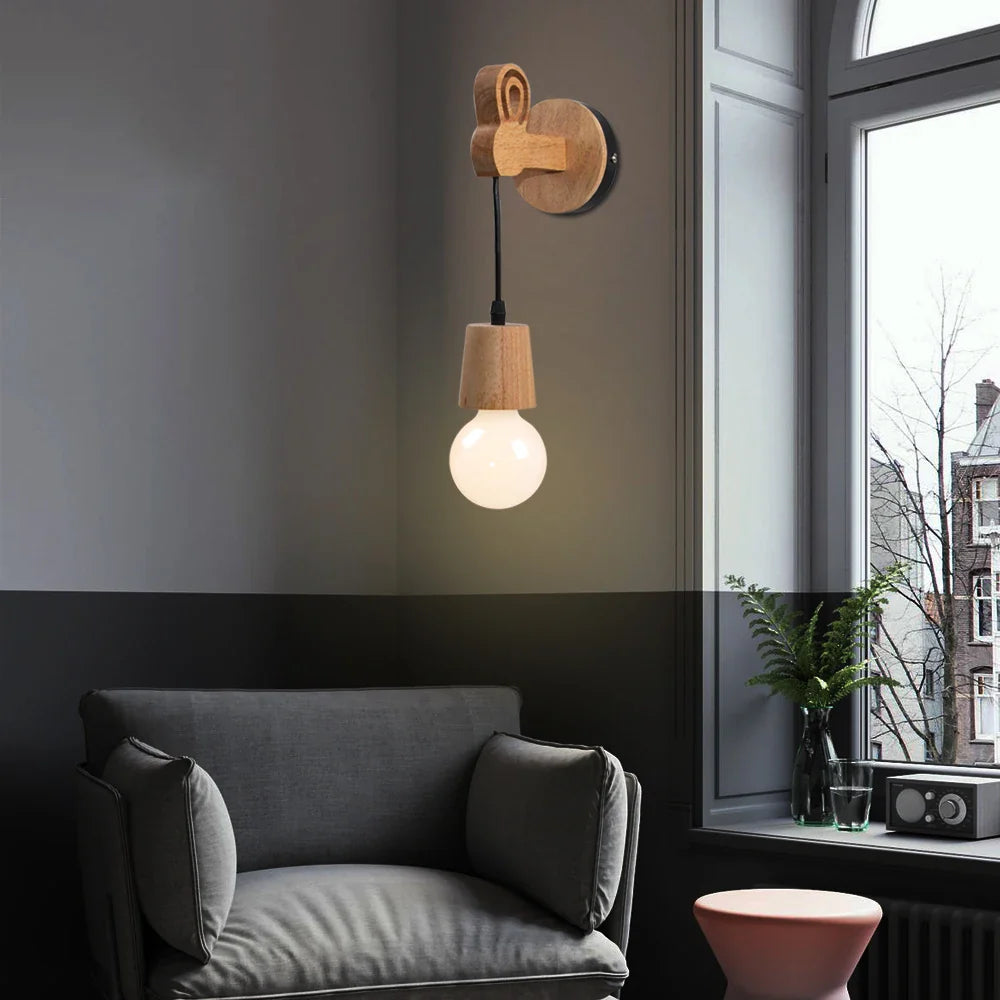 Afralia™ Modern Vintage LED Wall Lamp Bedside Light Fixture Sconce Indoor Lighting Fixture E27