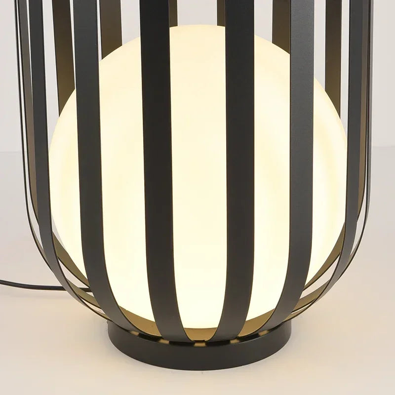 Afralia™ Solar Garden Floor Lights - Black Outdoor Lighting for Patio Courtyard Yard