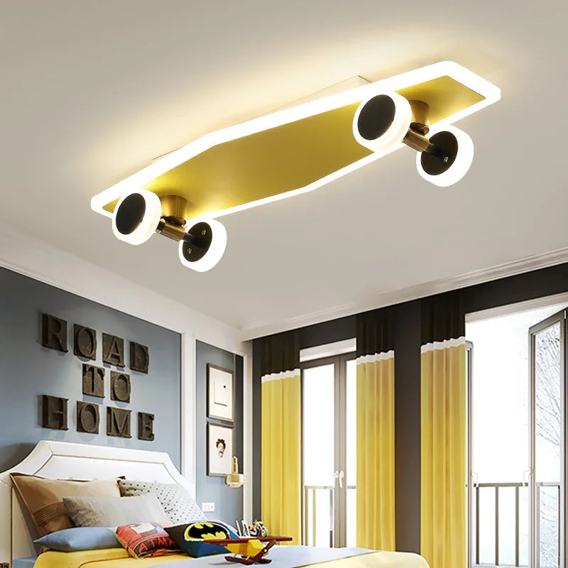 Afralia™ Princess Cartoon LED Ceiling Chandelier for Children's Room