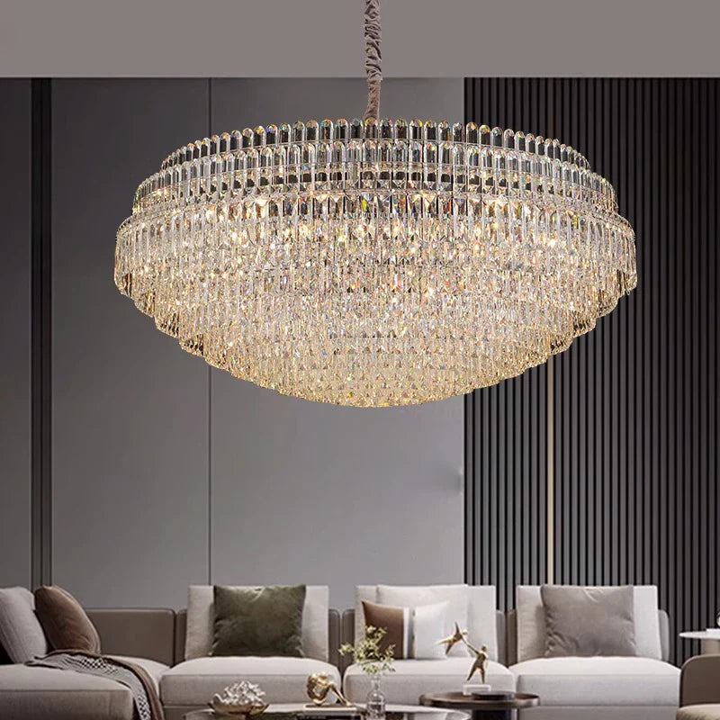 Afralia™ Crystal Chandelier Lights 2025: Luxury Modern Room Decoration