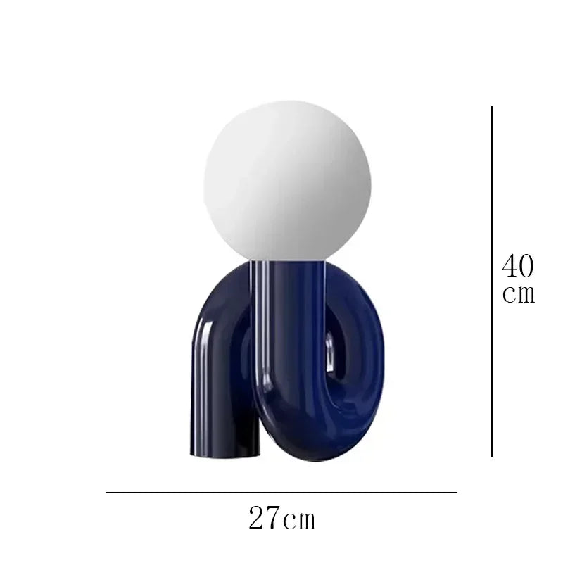 Afralia™ Resin Table Lamp: Modern Design for Bedroom & Living Room