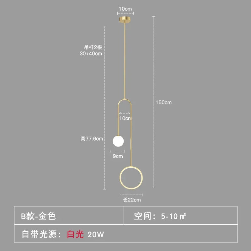 Afralia™ Luxury Double-Headed Small Chandelier for Modern Bedroom Bedside