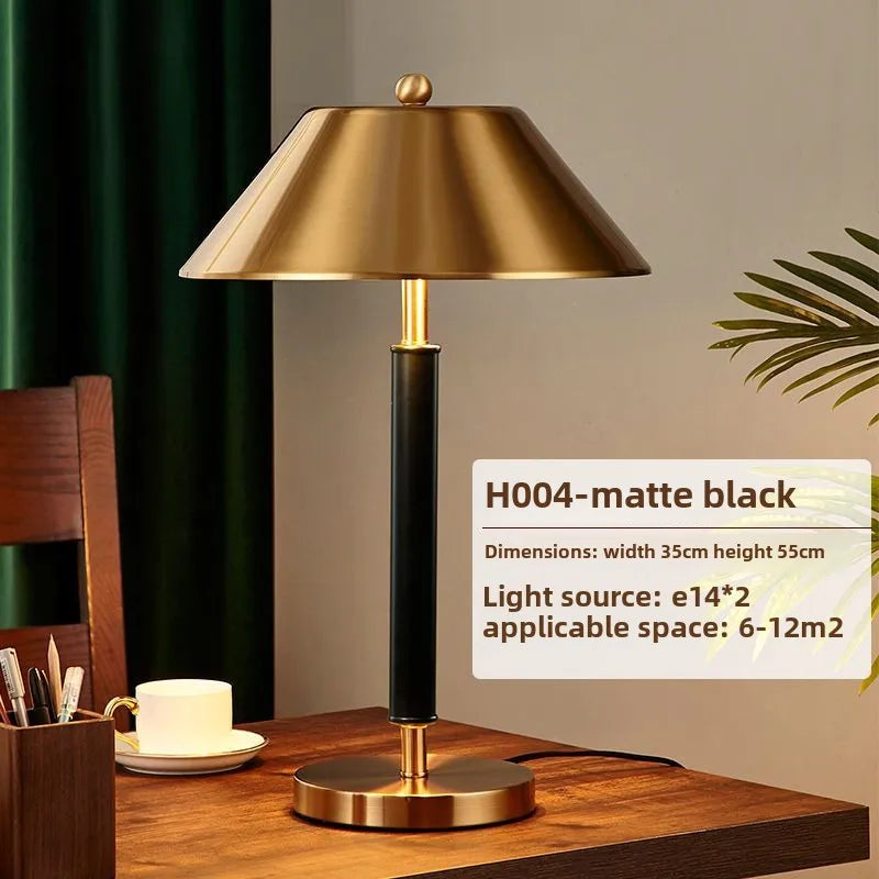 Afralia™ Modern Luxury Desk Lamp for Study, Minimalist Design, Nordic Style Bedside Table