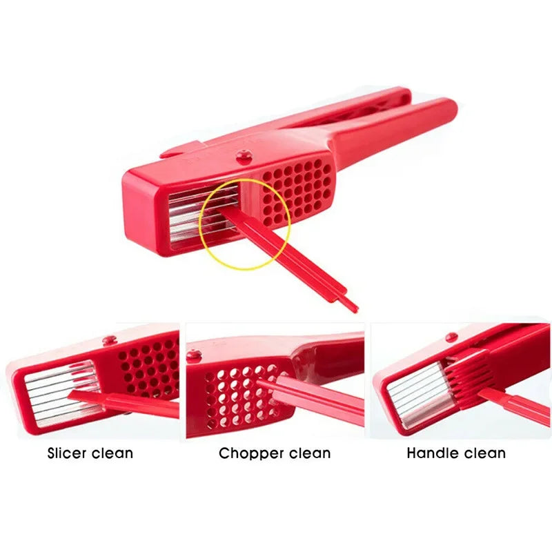 Afralia™ Garlic Crusher: Multi-Functional Manual Press & Grinder