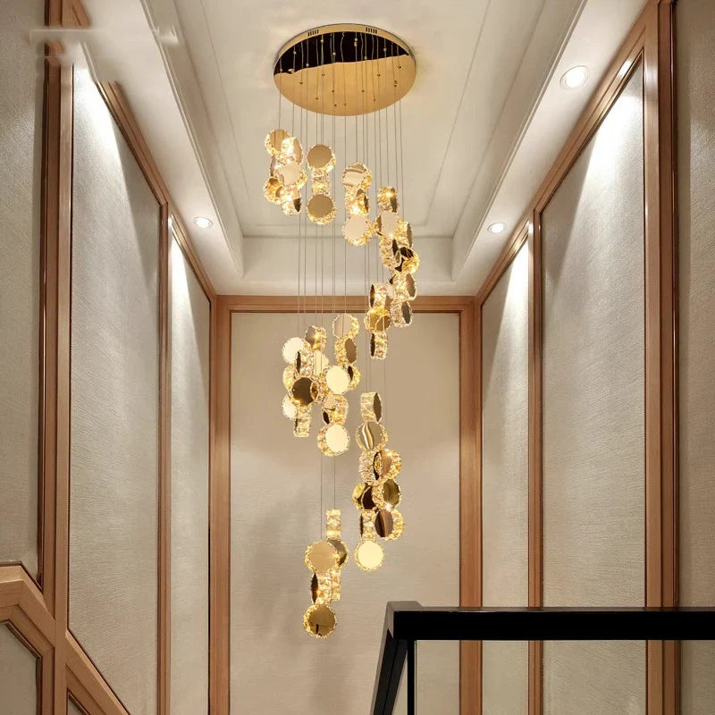 Afralia™ LED Pendant Chandeliers: Modern, Stylish Lighting for Living & Dining Room