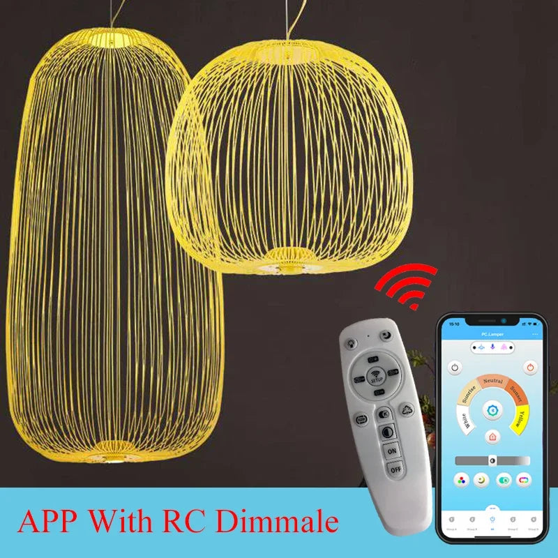 Afralia™ Industrial Birdcage Iron Table Lamp for Bar, Restaurant, Hotel - LED Lighting