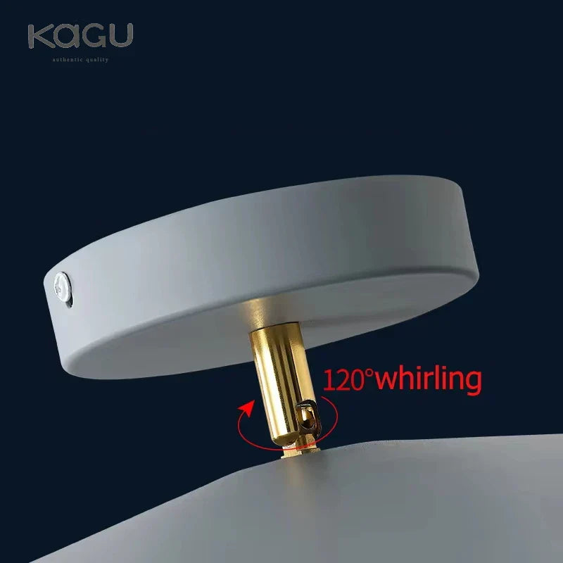 Afralia™ Nordic Minimalist LED Ceiling Lamp, Dimmable Modern Chandelier for Bedroom & Kitchen