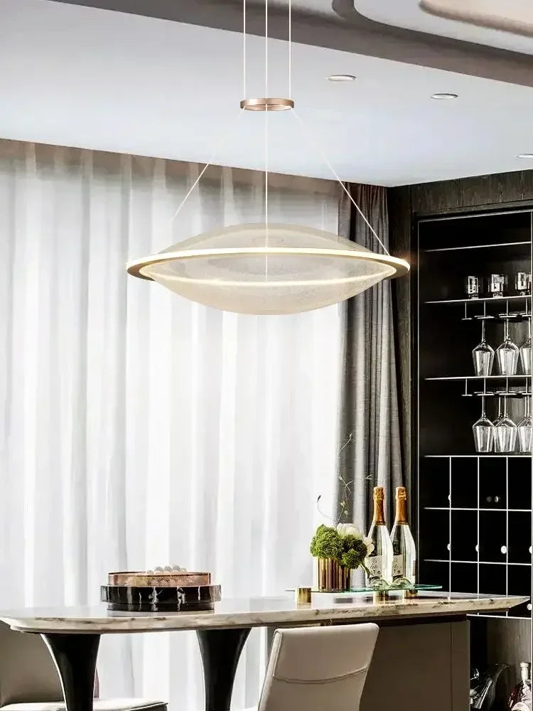 Afralia™ Modern French Art Chandelier for Study Bedroom, Minimalist Creative Lighting Fixtures