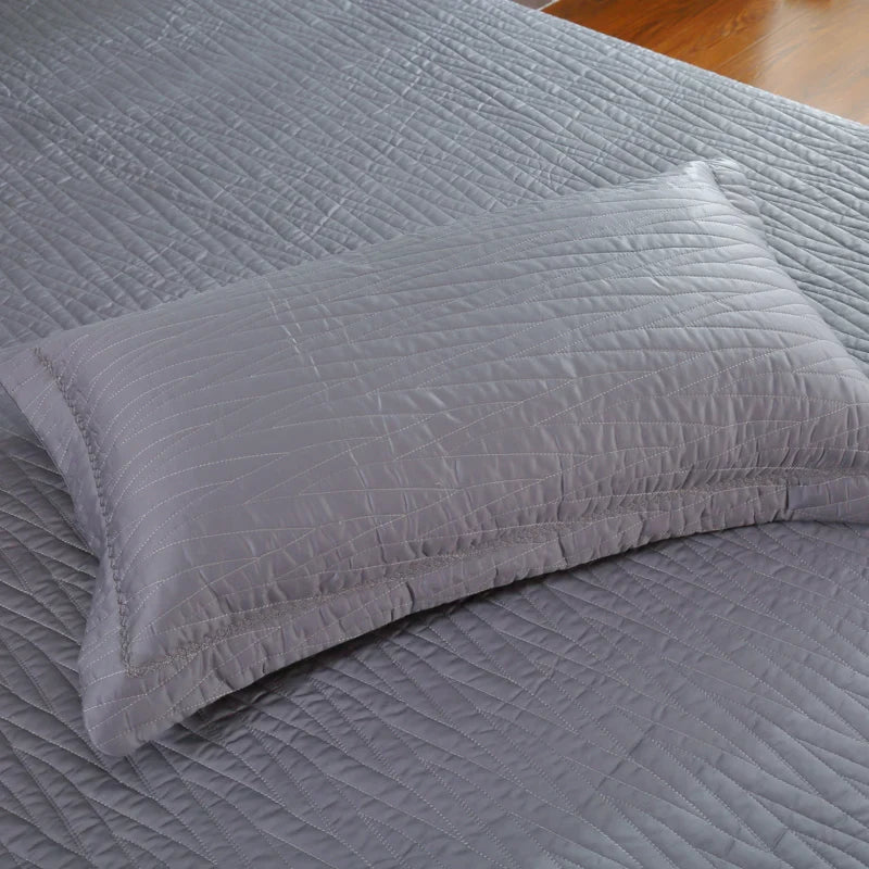Afralia™ Egyptian Cotton Quilt Set: Luxury European Style Bedding Set
