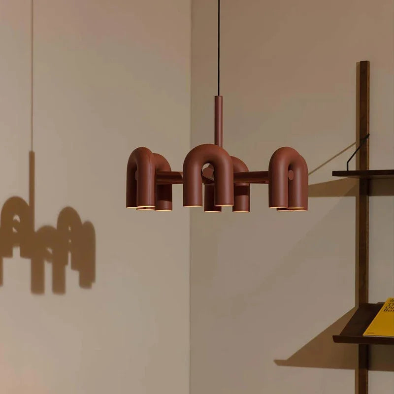 Afralia™ Modern LED Chandelier for Living & Dining Room.