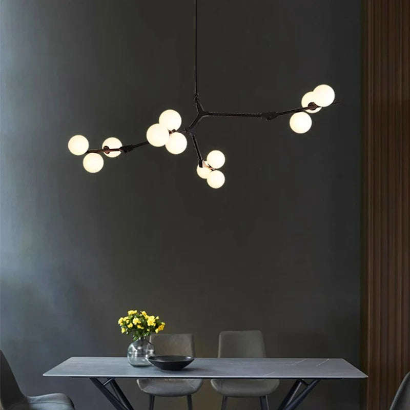 Afralia™ Modern LED Pendant Light Chandeliers for Living Room and Dining Room