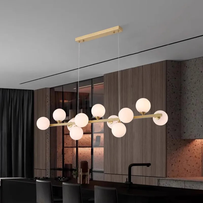 Afralia™ Modern LED Pendant Chandeliers for Living and Dining Room Lighting
