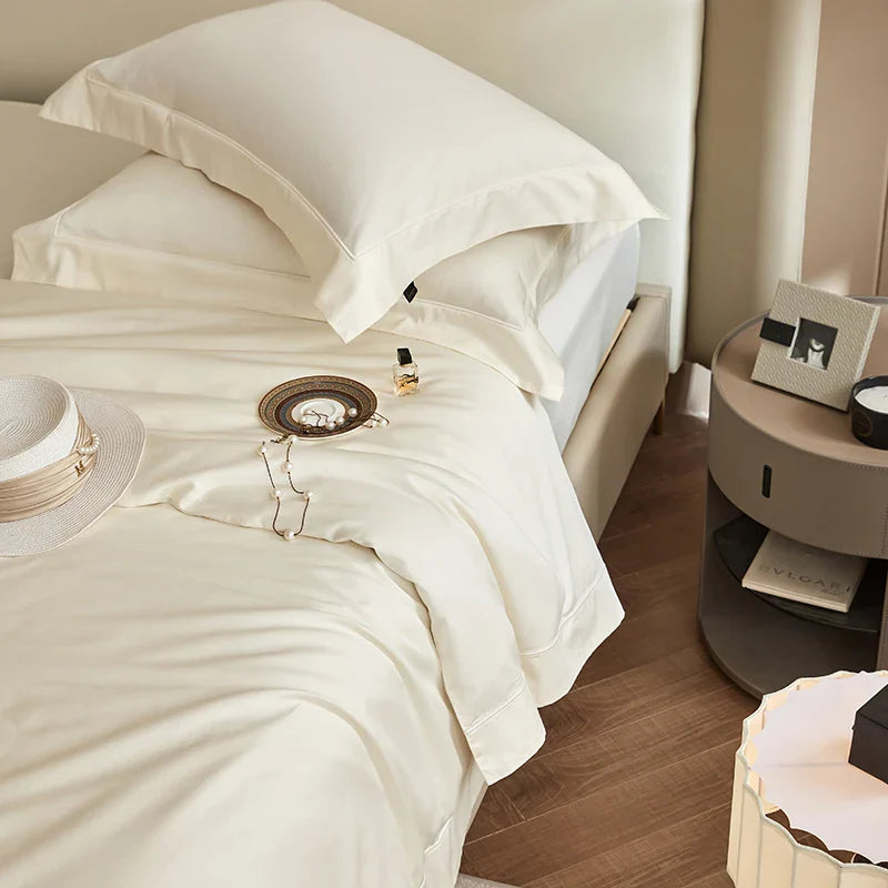 Afralia™ 1400TC Pima Cotton Cozy Bedding Set: Soft, Breathable, Queen King Size Duvet Cover, Sheet, Pillowcases