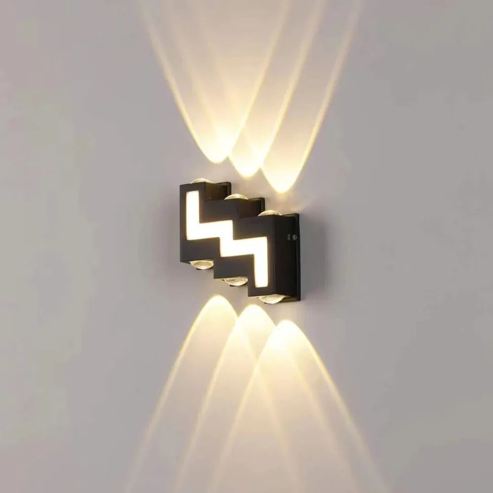 Afralia™ IP65 LED Wall Lamp for Indoor/Outdoor Waterproof Garden Lighting